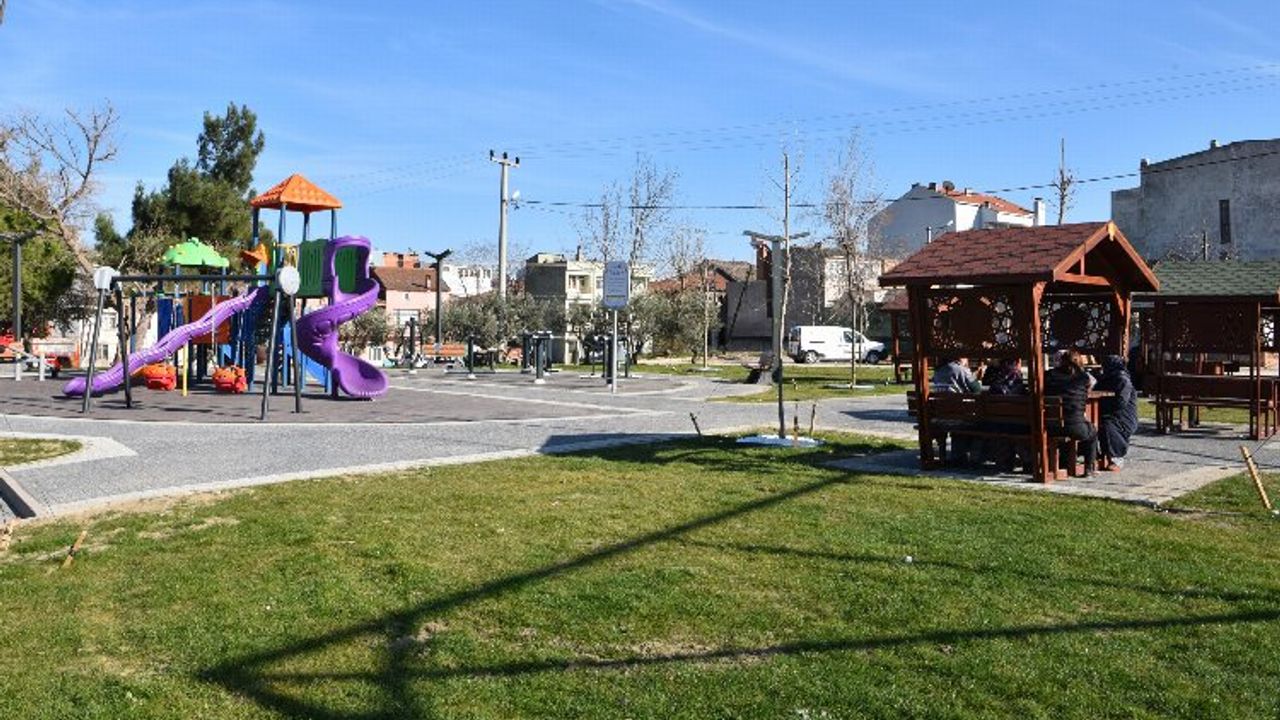 Büyükşehir’den Bandırma’ya 4 yeni park