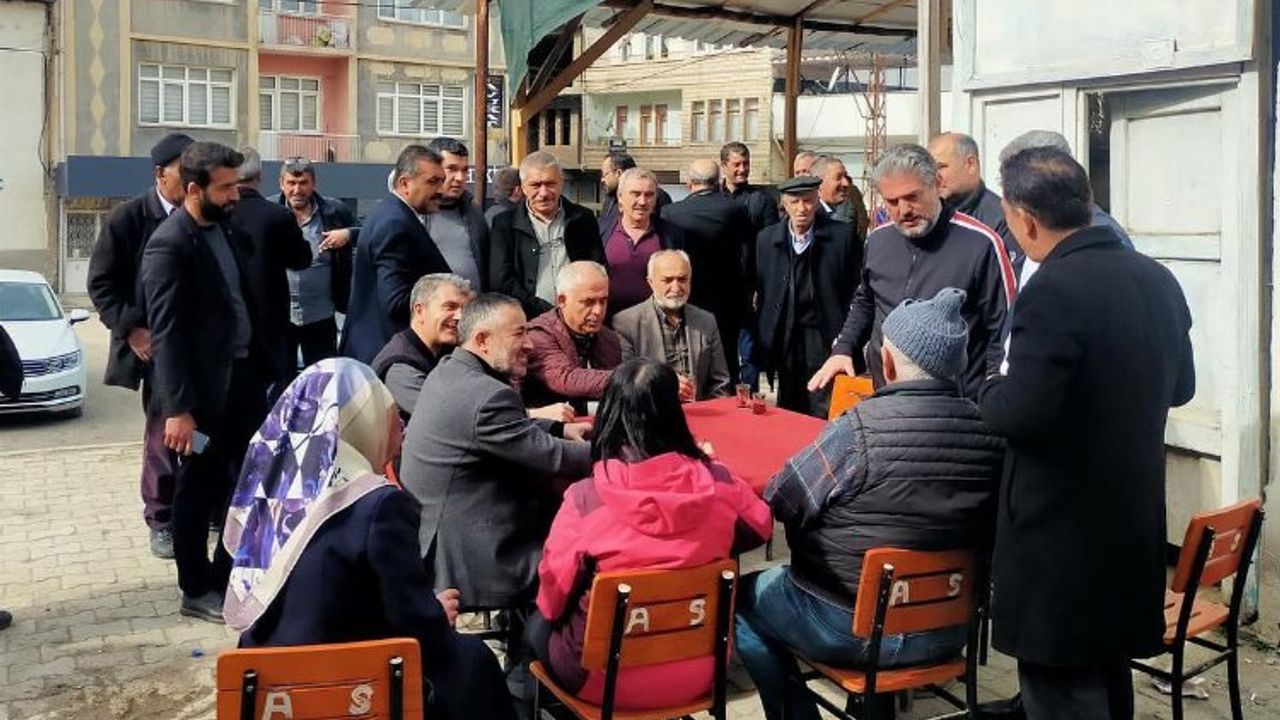 Bilecikli başkanlar Malatya’da afetzedelerle buluştu