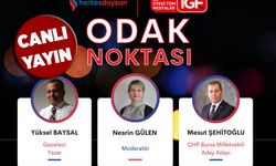 CHP Bursa Milletvekili aday adayı Mesut Şehitoğlu ortak canlı yayında